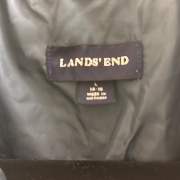 Lands End Light Blue Winter Coat - Picture 2 of 4